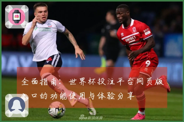 全面指南：世界杯投注平台网页版入口的功能使用与体验分享
