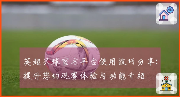 英超买球官方平台使用技巧分享：提升您的观赛体验与功能介绍