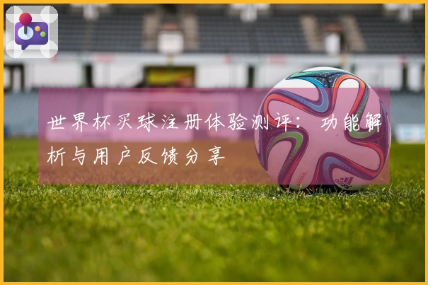 世界杯买球注册体验测评：功能解析与用户反馈分享