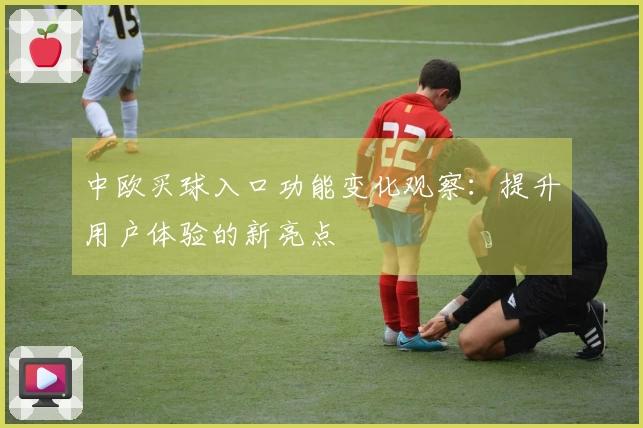 中欧买球入口功能变化观察：提升用户体验的新亮点